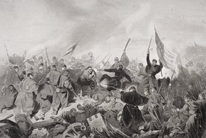 القبض على فورت دونيلسون ، دوفر ، تينيسي 1862 بواسطة ألونزو تشابل